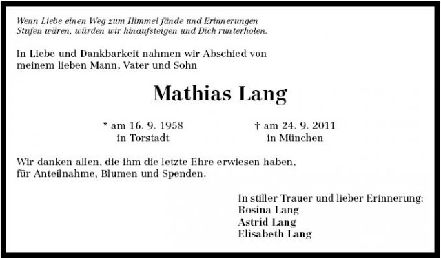 Lang Mathias 1958-2011 Todesanzeige